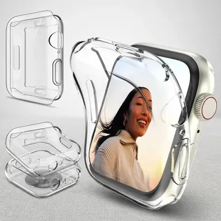 Protector full para Apple Watch, cubre bordes y vidrio