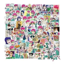 100 Adesivos De Anime A Vida Desastrosa De Saiki K