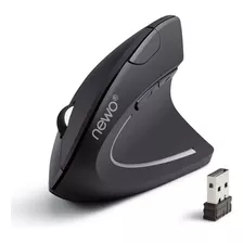 Mouse Vertical Inalámbrico Receptor Usb Pilas