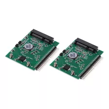 2x Ssd Msata Para 2.5 '' 44pin Ide Hdd Converter Adapter