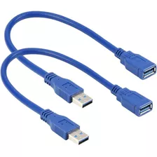 Super Speed Usb 3.0 Tipo A Macho A Hembra Cable De Extensi 