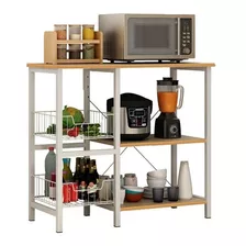 Multiuso Con Canastos Y Estantes Mueble Cocina LG