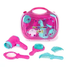 Kit Beleza Brinquedo 5 Acessórios Maral Beauty Case Maleta