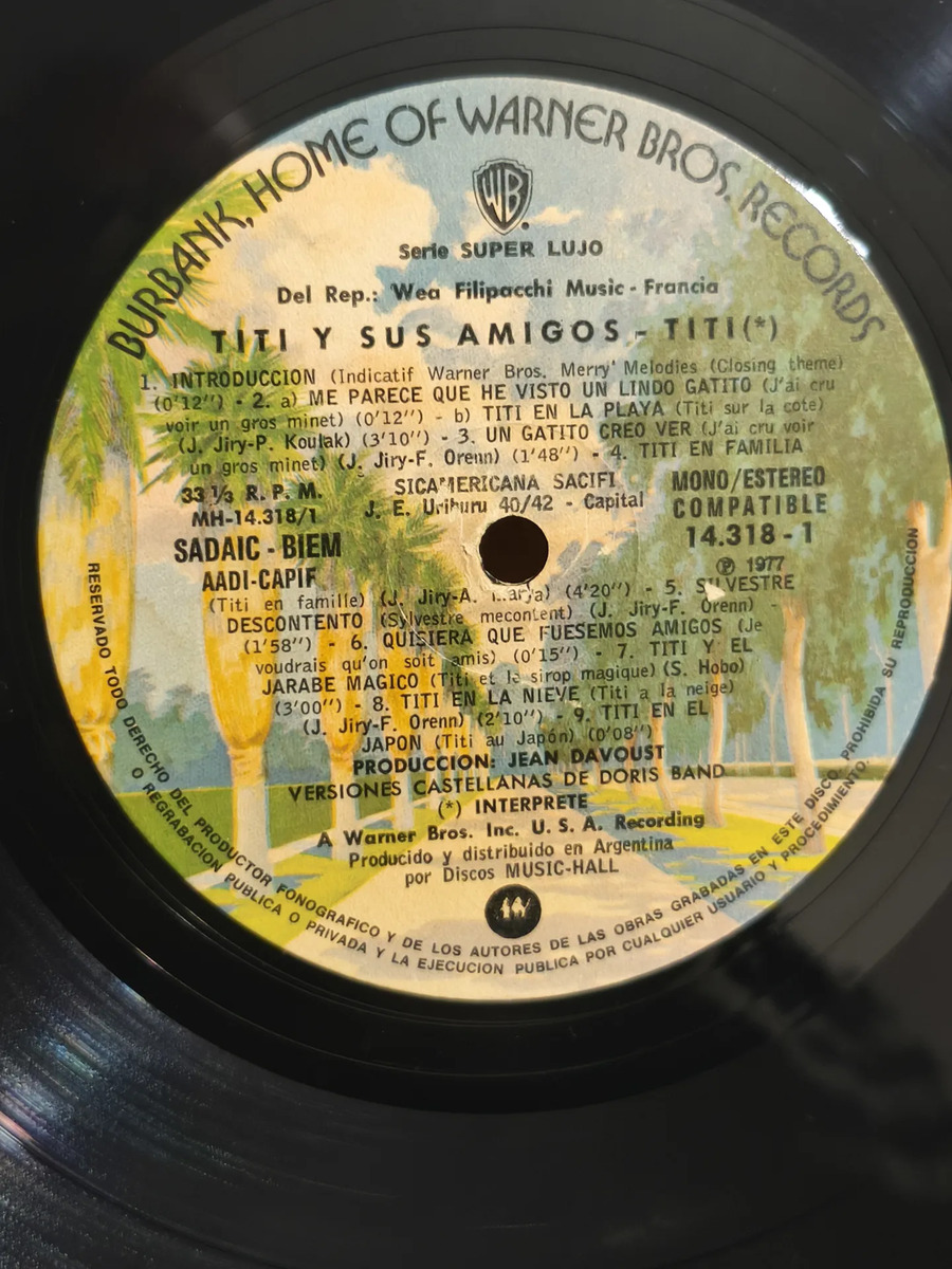 Titi - Titi Y Sus Amigos - vinilo 1977