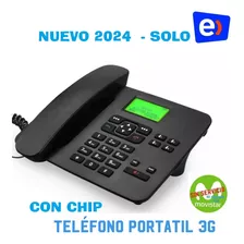 Teléfono Inalámbrico 3g Con Chip Entel-wom-claro-vtr