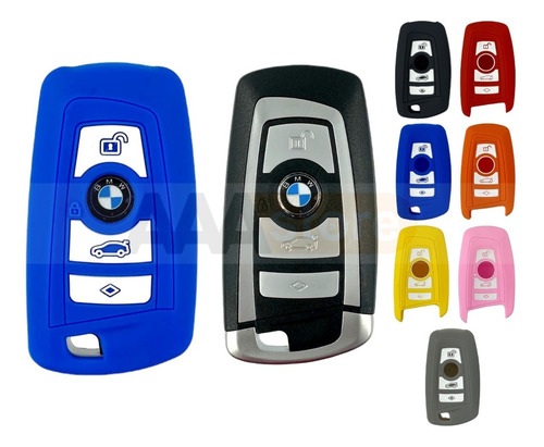 Funda Silicon Protector Llave Bmw Series 1, 3, 5, 6, 7, X5 X Foto 9