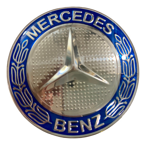4 Centros De Rin Mercedes Benz 65mm Foto 6