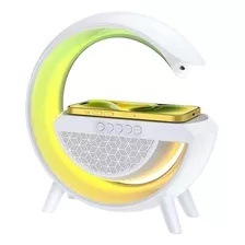 Cargador Inalámbrico Bluetooth 3 En 1 With Rgb Lights