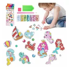 Kit De Pintura De Diamante Para Niños Diversión Juegos