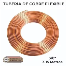 Tuberia De Cobre Flexible 3/8