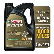 Aceite Castrol Edge 5w30 A3/b4 Sintético 4.73 Litros