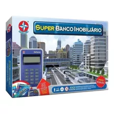 Jogo De Tabuleiro Super Banco Imobiliário C/ Maquina Estrela