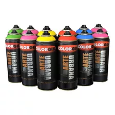 Kit 12 Tinta Spray Arte Urbana Cores A Sua Escolha