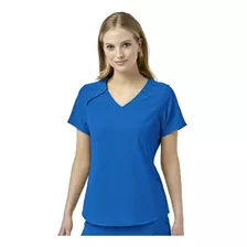 Polera Tens Azul Renew Wonderwink Premium - Uniforme Clínico