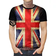 Camiseta Bandeira Inglaterra Masculina Reino Unido Blusa