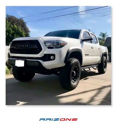 Estribos Toyota Tacoma 2016 - 2019 4 Puertas Metalico Negro Foto 7