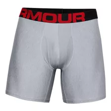 Boxer Hombre Tech 6in 2 Pack Gris Under Armour