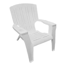 Sillon Reposera Caribe Para Jardin Quality Plastic Apoyavaso