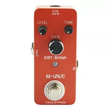 Pedal De Guitarra M-vave Dist-british Cuvave