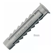 Bucha Nylon Fisher Sx 6mm - C/ 100 - Concreto, Tijolo Oco