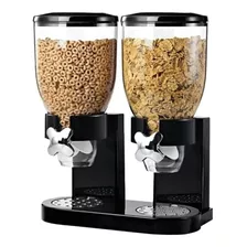 Dispensador De Alimentos Secos Cereales Almacenamiento Doble