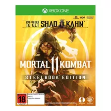Mortal Kombat 11 Steelbook Edition Novo Lacrado Xbox One