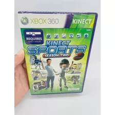 Kinect Sports Season Two Xbox 360 Original Mídia Física Novo