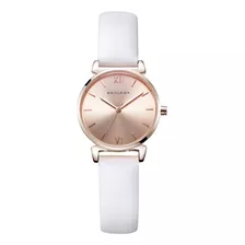 Reloj Para Mujer, Elegante, Elegante, De Oro Rosa, Banda De 