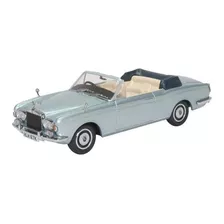 Miniatura Rolls Royce Corniche Convertible Silver 1/43oxford