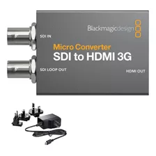 Blackmagic Micro Converter Sdi To Hdmi 3g C/ Fonte | Nf-e