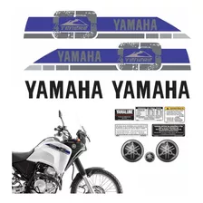 Kit Adesivo Emblema Yamaha Tenere Xtz 250 2015 Branca