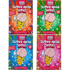 Pack 16 Tomos De Sopa De Letras | Colección Super Mega Sopas