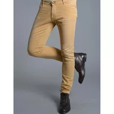 Jeans Chupin Color Hombre Elastizado Be Yourself Ventas