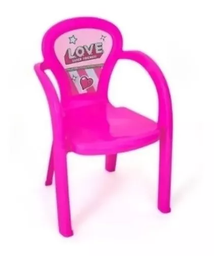 Cadeira Inf Decorada Love