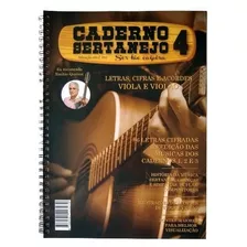 Caderno Sertanejo Vol 4 Músicas Cifradas Para Viola E Violão