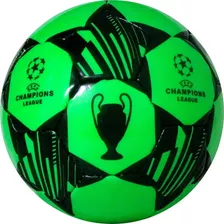 Pelota Champions League N°5 100% Pvc Green Black