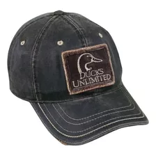 Mossy Oak Ducks Unlimited Parche Deshilachado En Gorra De Al