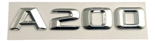 Chrome Letter Trunk Badge Sticker Para Mercedes- Benz A45 Foto 8