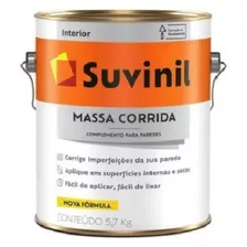 Massa Corrida Pva Branca 3,6l (5,7kg) Suvinil