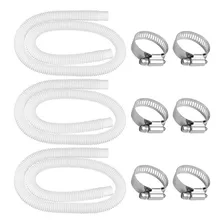 3 Pcs Mangueras De Repuesto Para Piscina 150 Cm * 3.8 Cm