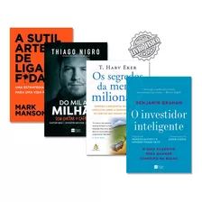 Kit Segredos Da Mente Milionária Investidor Inteligente + 2