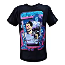 Remera Skibidi Toilet Speaker Man Titan Doble Estampa Niño