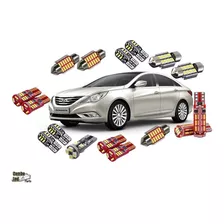 Kit Lâmpadas Led Premium Hyundai Sonata - Completo