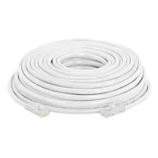 Cable Red Ethertnet 10 Metros Rj45 Utp Categoria 6 Color Blanco