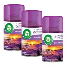 Kit 3 Refil Bom Ar Automático Freshmatic Lavanda Refil 250ml