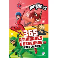 Livro Ladybug - 365 Atividades E Desenhos Para Colorir