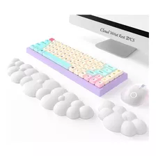 Cloud Wrist Rest 2pcs,reposamuñecas Con Memoria De Alta