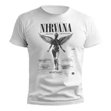Remera Nirvana In Utero Algodón 20/1 Premium