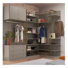 Módulo Prateleiras Guarda Roupa Closet Modulado Jh