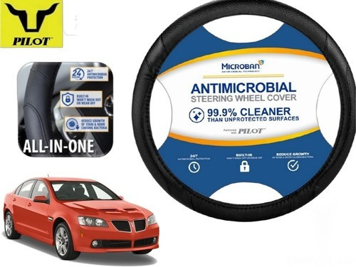 Funda Cubrevolante Negro Antimicrobial Pontiac G8 2010 Foto 3